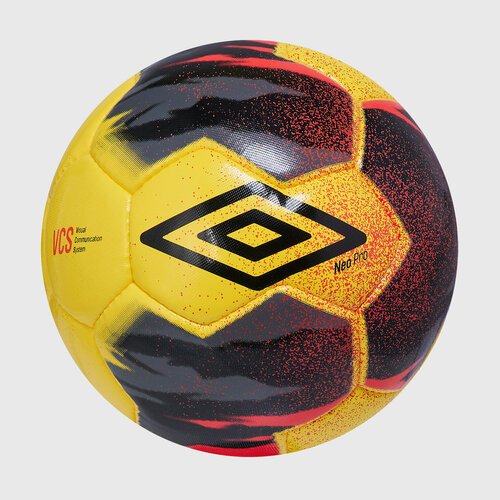 Футбольный мяч Umbro Neo Professional Hi Vis 21091U-KRW, р-р 5, Желтый
