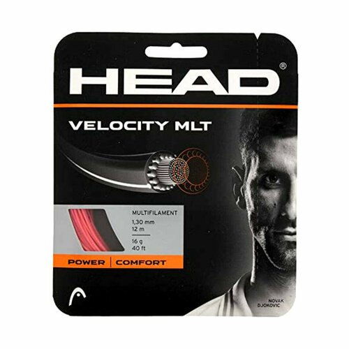 Теннисная струна Head Velocity MLT Розовый 281404-16PK (Толщина: 130)
