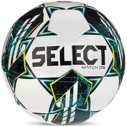 Футбольный мяч SELECT MATCH DB V23, бел/зел/жел, 5