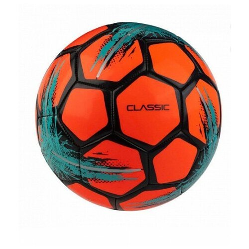 Футбольный мяч SELECT CLASSIC оранж/чер/крас, 5