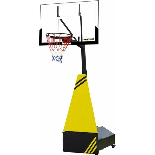 Мобильная баскетбольная стойка Proxima 47', стекло, арт. SG-6H