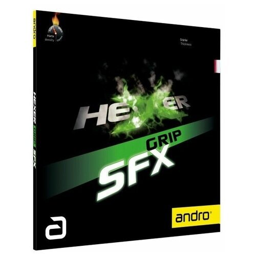 Andro Накладка ANDRO Hexer GRIP SFX (Красный, 2,1)