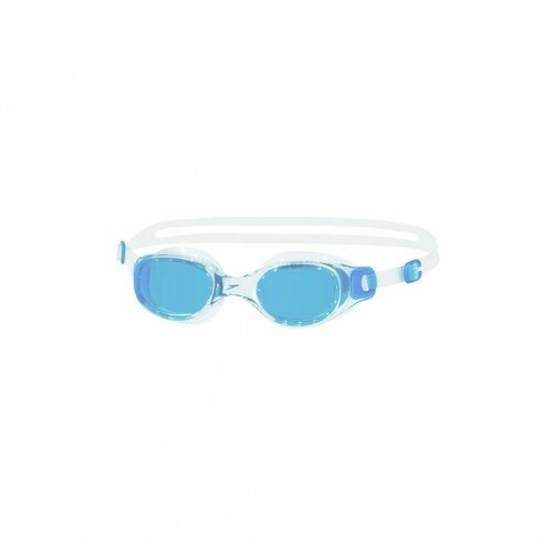 Очки для плавания 'SPEEDO Futura Classic', арт.8-108983537A, голубые линзы, прозрачная оправа