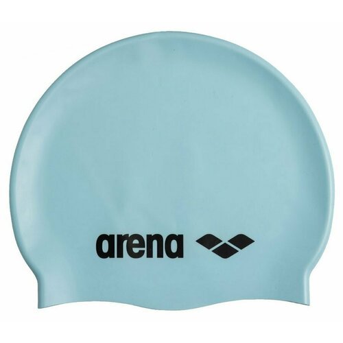 Шапочка для плавания ARENA Classic Silicone 91662 (голубой (91662/102))