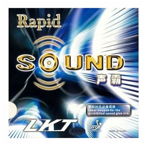 Накладка для настольного тенниса KTL (LKT) Rapid Sound, Red, 2.2