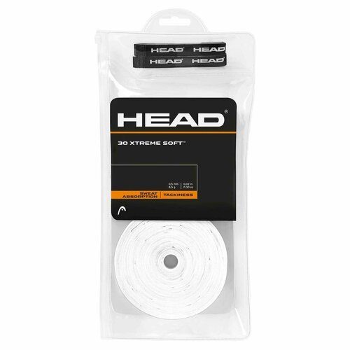 Обмотки HEAD Xtreme Soft 30шт Белый 285415-WH