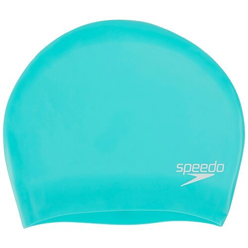 Шапочка для плавания 'SPEEDO Long Hair Cap', арт.8-06168G757, бирюзовый, силикон,