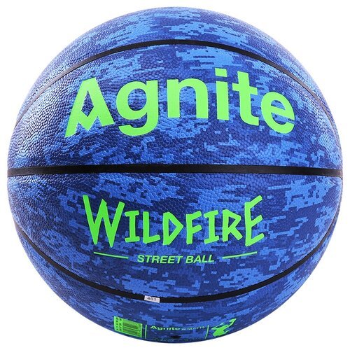 Мяч баскетбольный Agnite PU Basketball Wildfire, размер 7