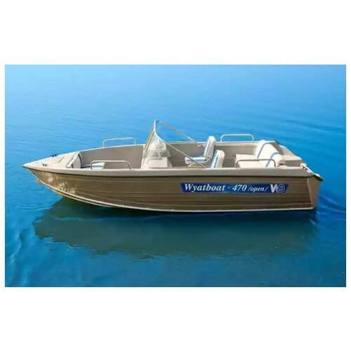 Комбинированная лодка Wyatboat-470 Open/ Комбинированный катер/ Лодки Wyatboat
