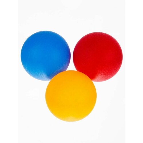Мячи шарики для настольного тенниса Mr. Fox 3 шт мячики шары, цветные