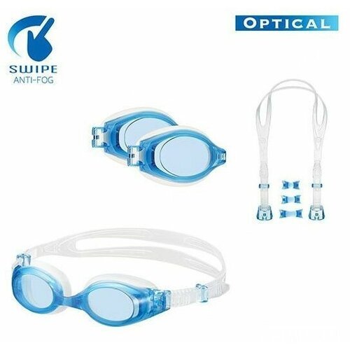 Очки для плавания с диоптриями View Platina Swipe