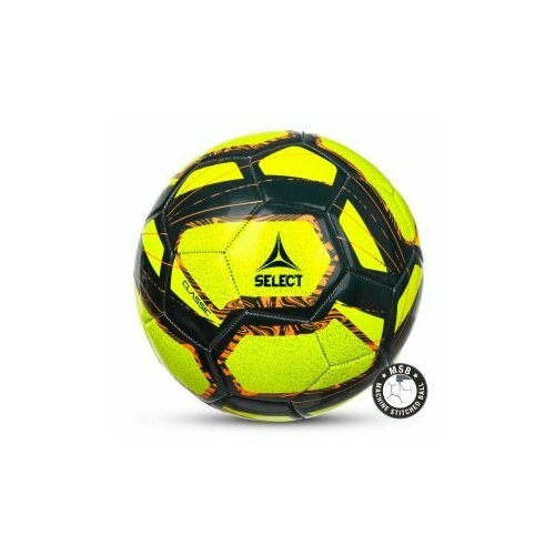 Мяч футбольный SELECT Classic V22 (4, желтый-черный-оранжевый)