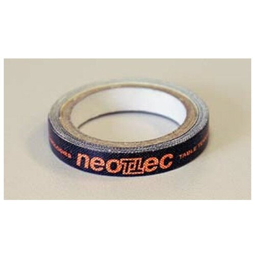 Торцевая лента для настольного тенниса Neottec 1m/6mm x2 Black