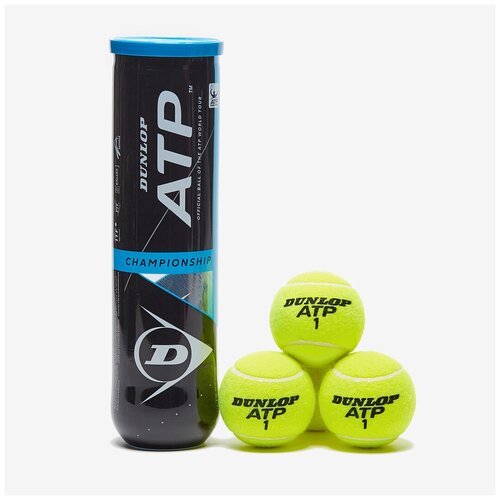 Мячи для большого тенниса DUNLOP ATP Championship (4шт)