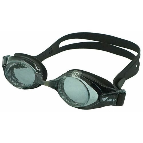 Очки для плавания с диоптриями детские View VPS-741JA (-6.0, черные)