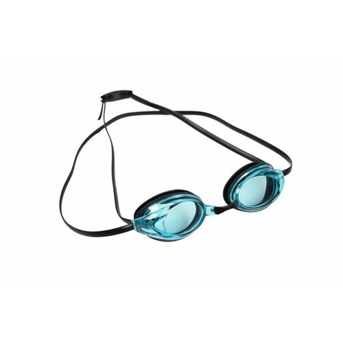 Очки для плавания BRADEX Спорт, черный/голубой