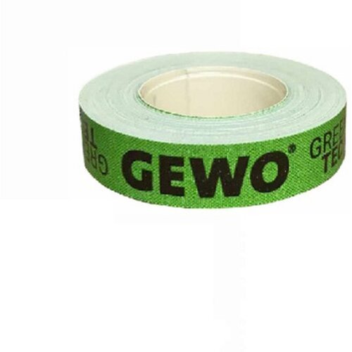 Торцевая лента для настольного тенниса Gewo 1m/12mm Green Tec Green/Black