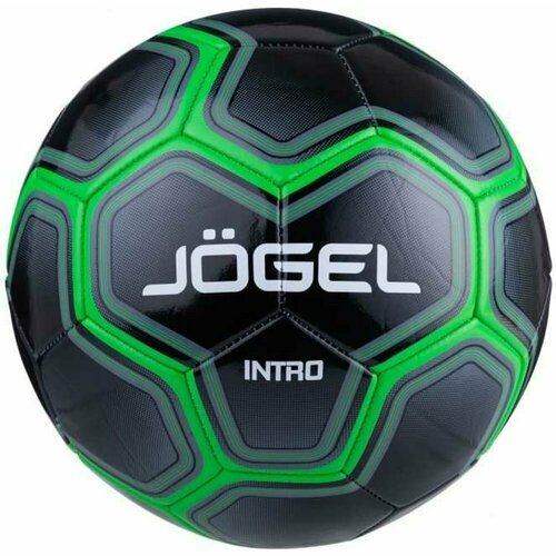 Jogel Мяч футбольный Intro №5, черный (BC20) 1/30 УТ-00017589