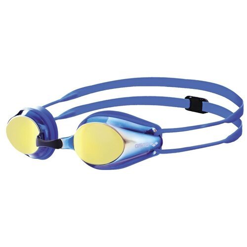 Очки для плавания arena Tracks Junior Mirror EU-1E560, blueyellowrevo-blue-blue