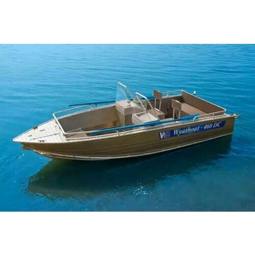 Моторная лодка Wyatboat-460DC/ Алюминиевый катер/ Лодки Wyatboat