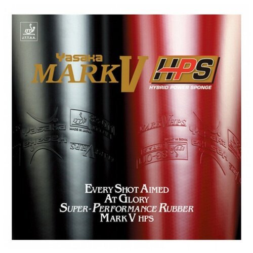 Накладка для настольного тенниса Yasaka Mark V (5) HPS, Black, Max