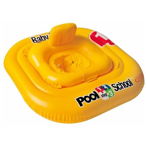 Круг надувной INTEX для малышей с трусами 'Pool School Deluxe Baby Float', 79х79см, 1-2 года int56587EU/int56587NP