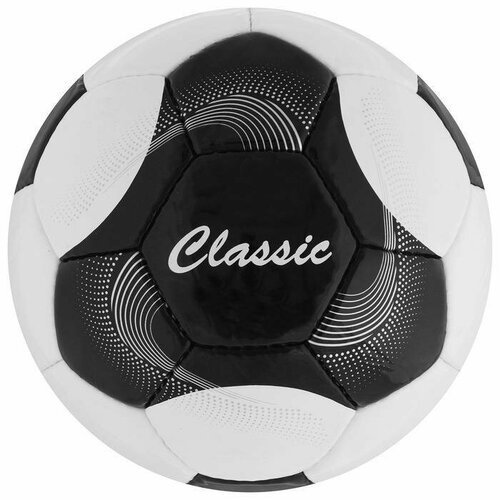 Мяч футбольный Classic, ПВХ, ручная сшивка, 32 панели, размер 5 , вес 444 грамм , 4 слоя