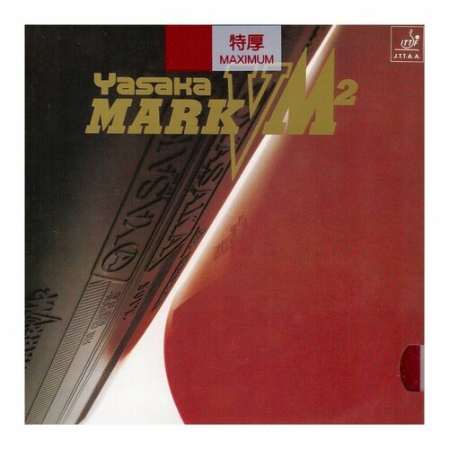 Накладка для настольного тенниса Yasaka Mark V (5) M2, Black, 2.0