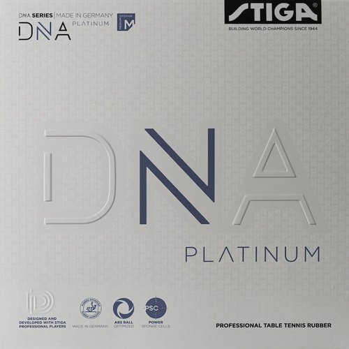 Накладка Stiga DNA Platinum M, Черная, 2.1
