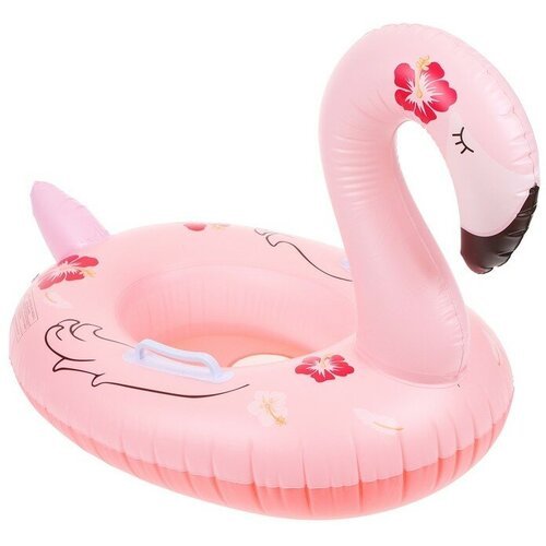 ZABIAKA Плотик для плавания 'Фламинго' 72 х 60 см, цвет розовый