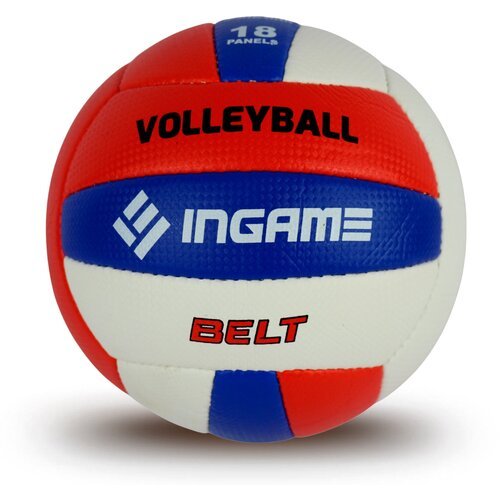 Мяч волейбольный GAMEIN Betl, черный/белый/зеленый