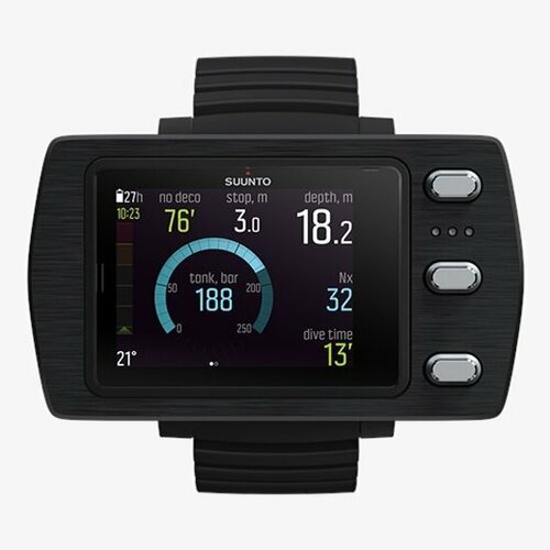 Компьютер для погружений Suunto EON STEEL BLACK WITH BOOT AND USB