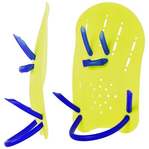 Лопатки для плавания Conguest, SP-02, р. M, желтые