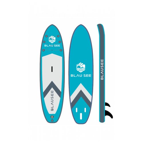 Надувная доска Sup-board Terbo Blausee 10(комплект) с насосом, веслом и страховочным лишем