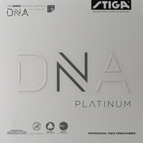 Накладка Stiga DNA Platinum S, Красная, 2.1