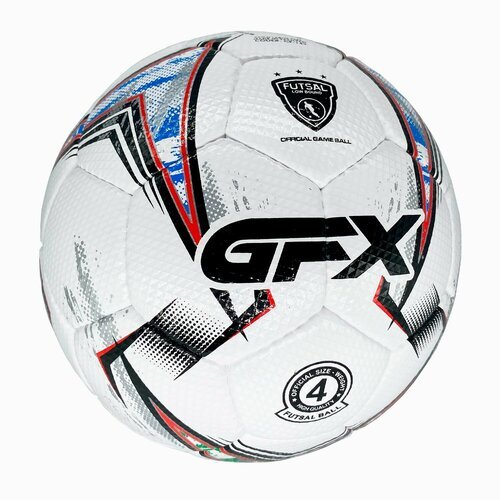 Мяч футбольный GFX белый, размер 4