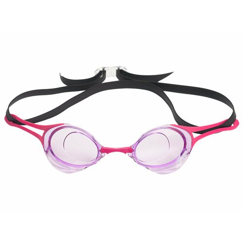 Очки для плавания VIEW BLADE ZERO, розовая рамка/черный силикон
