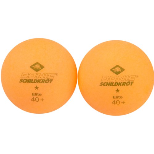 Мячи для настольного тенниса Donic ELITE 1* 40+, 6 штук, оранжевый