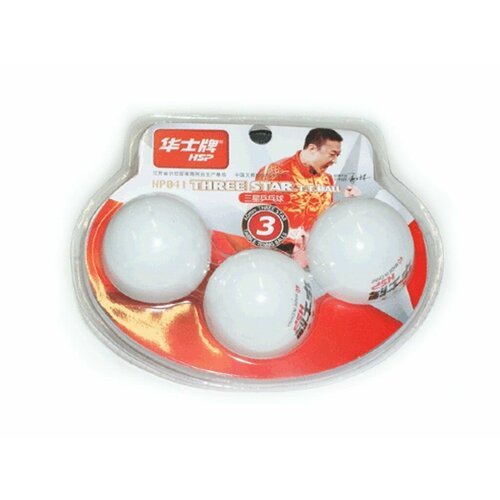Шарики для настольного тенниса 3* HP: ABS-041