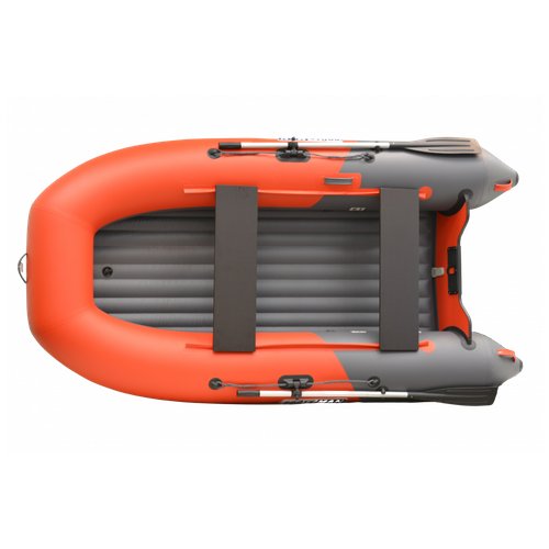 Надувная лодка BoatsMan BT300A SPORT графитово-оранжевый