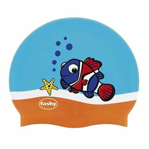 Шапочка для плавания силиконовая детская Fashy 30403 00