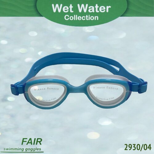 Юниорские очки для плавания Wet Water FAIR синие