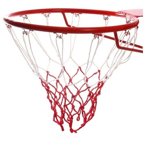 ONLYTOP Сетка баскетбольная, двухцветная, нить 3,2 мм, (2 шт)