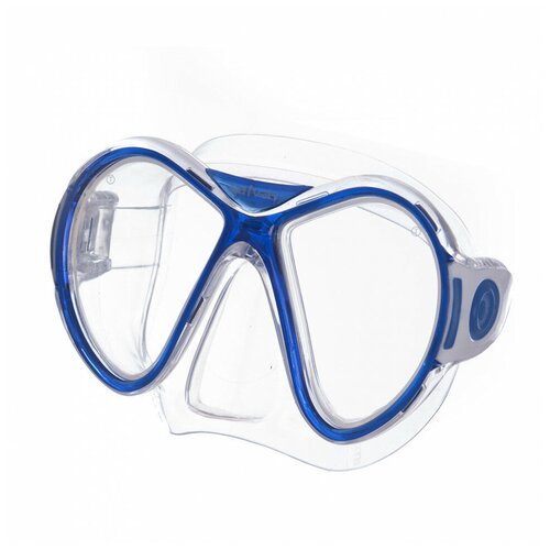Маска для плав. 'Salvas Kool Mask', арт. CA550S2TBSTH, закален. стекло, силикон, р. Senior, синий