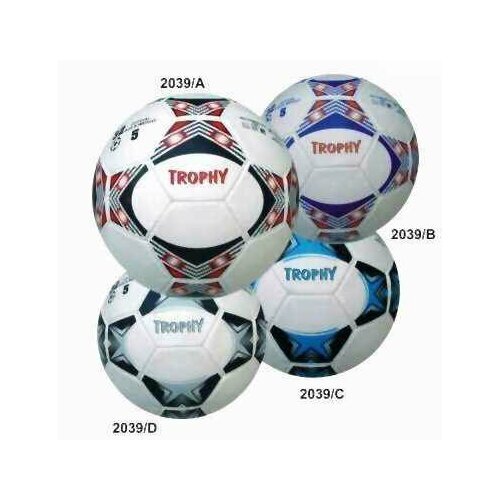 Мяч футбольный TROPHY, size5, PU,2-х сл,320гр.
