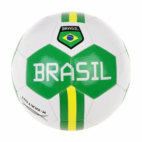 Мяч футбольный Бразилия зеленый