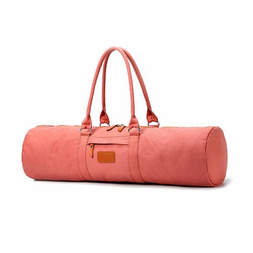 Хлопковая сумка для йога коврика - Yogatops Pink