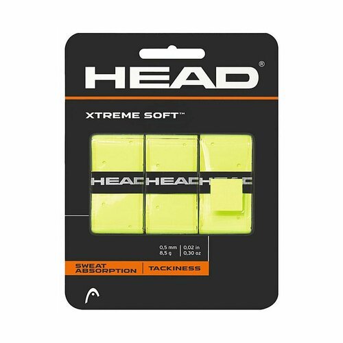Обмотки HEAD Xtreme Soft 3шт Желтый 285104-YW
