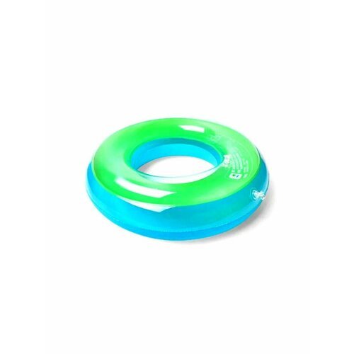 Круг для плавания 60 см (голубой+зеленый)