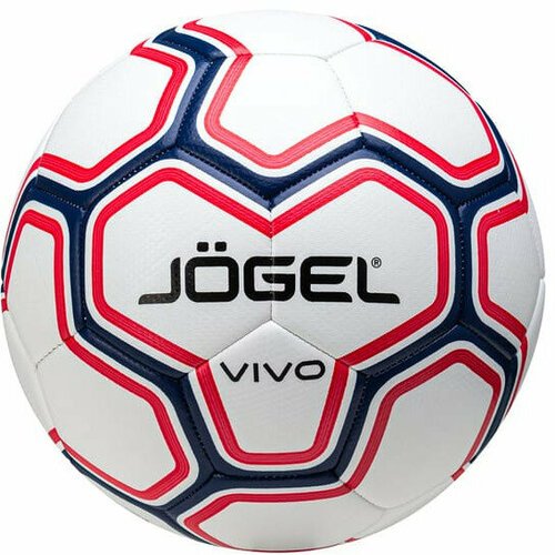Мяч футбольный Jögel Vivo №5 цвет белый, размер 5